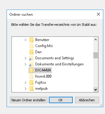izn-Ordner suchen