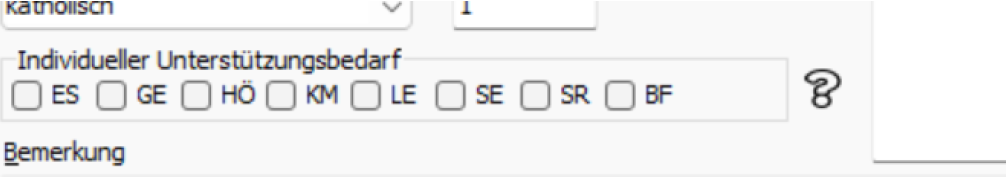 Individueller Unterstützungsbedarf unter Allgemein 1