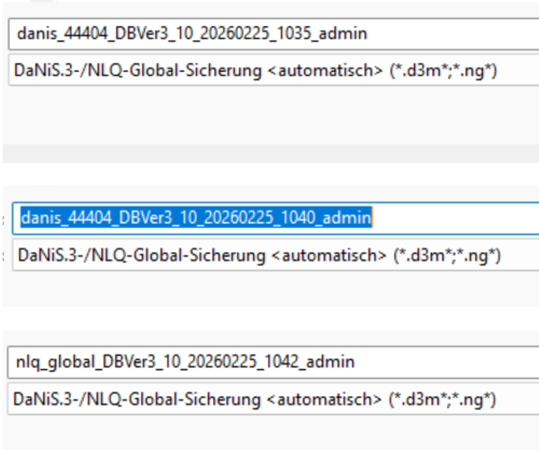 Die drei verschiedenen Formate einer Datensicherung